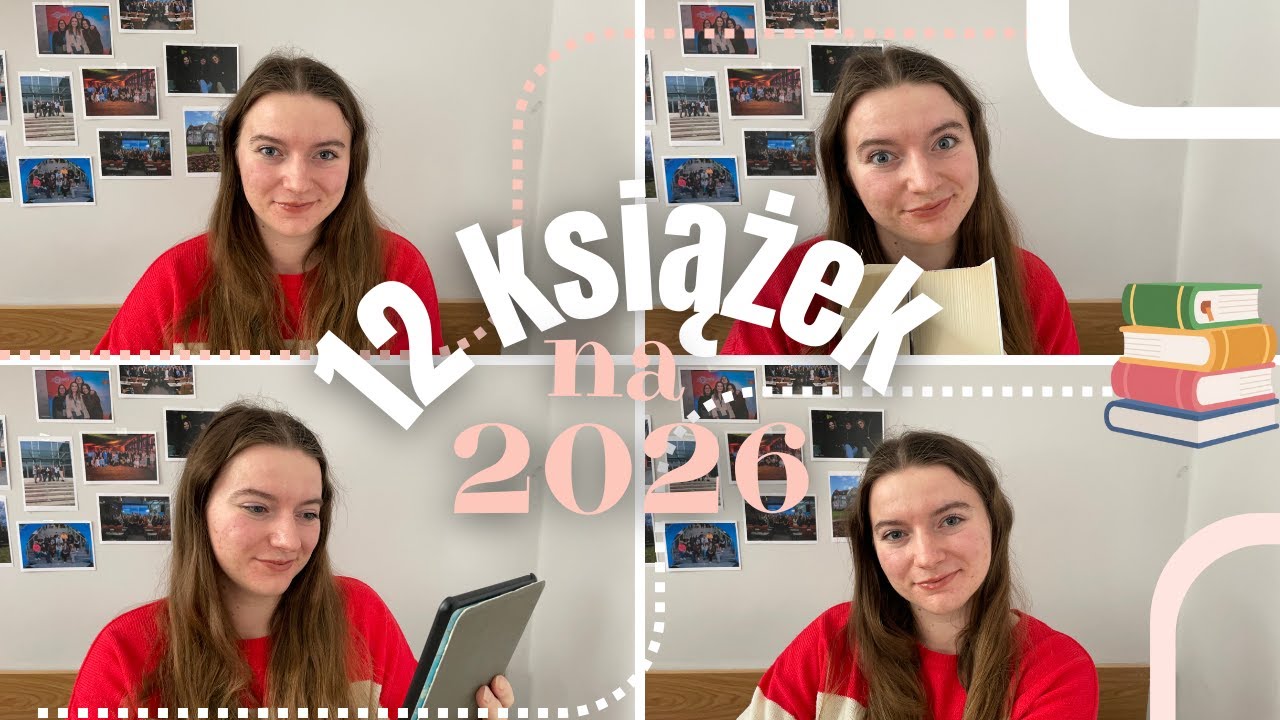 12 książek na 2026 📚 || CO BĘDĘ CZYTAĆ W 2026?
