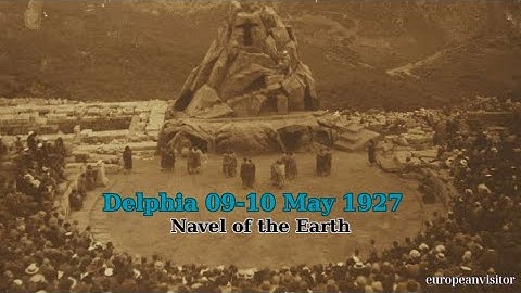 First Delphic Festival 09 - 10 May 1927 in Delphus, Greece. Rare Documentary