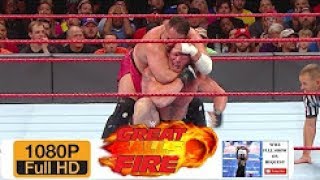 Brock Lesnar vs SamoaJoe Full Match HD wwe Great Balls of Fire  Universal Champion 9 July 2017