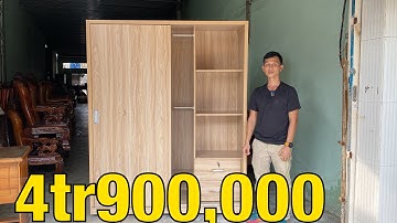 Tủ áo mdf - tủ áo cửa lùa