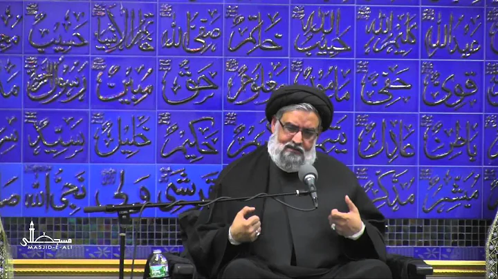 Lecture 6 - Moulana Sayed Muhammad Rizvi - Arbaeen 1437 - Masjid-e-Ali, NJ