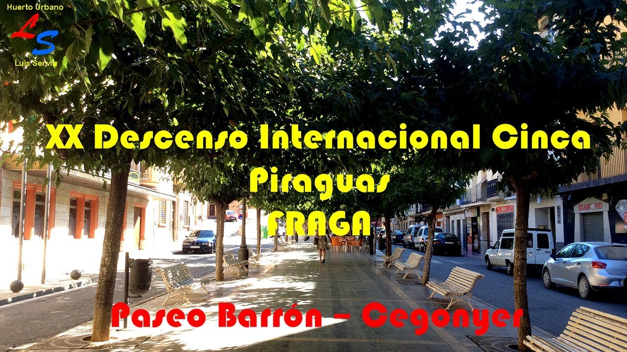 XX Descenso Internacional del Rio Cinca en Piraguas – Huerto Urbano Luis Servia