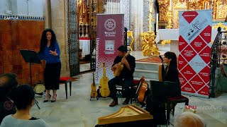 XIV Ciclo de Música Antigua “Arquitectura y Música” CANTICA. Área de Cultura Universidad de Huelva.