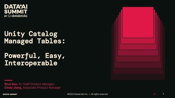 Unity Catalog Managed Tables: Powerful, Easy, Interoperable