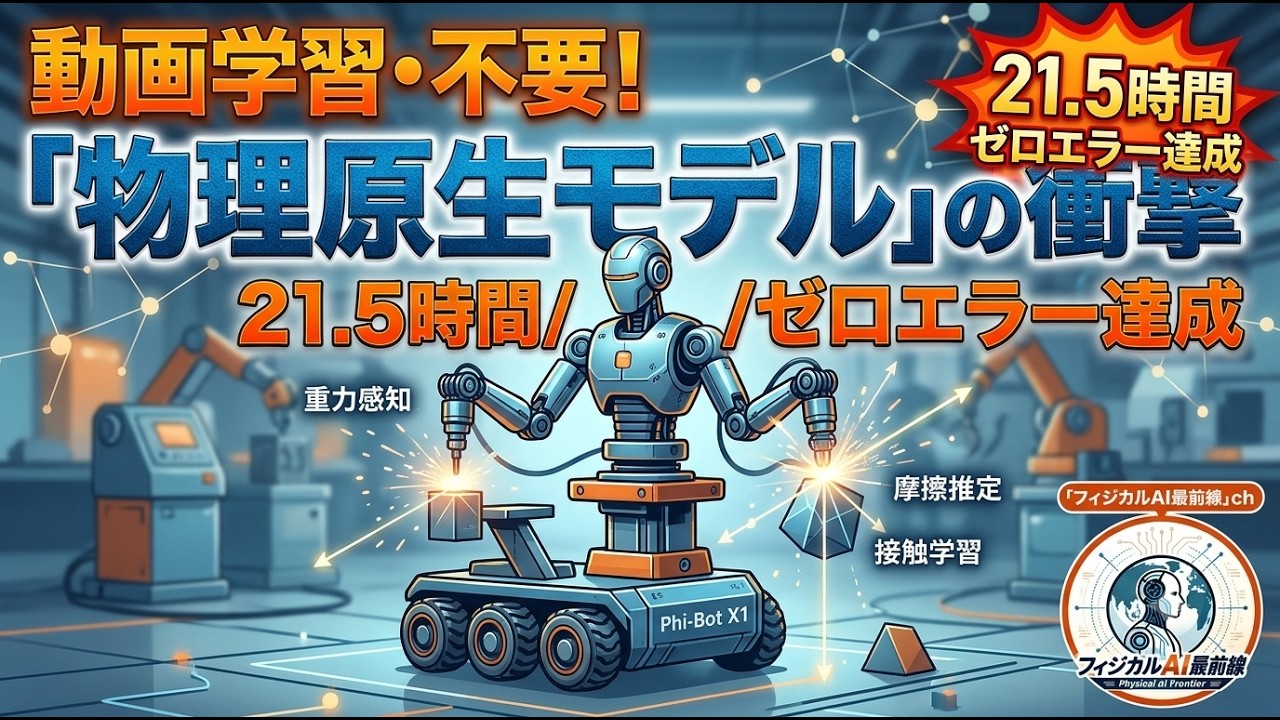 エンボディドAI】中国最高峰大学「清華大」発スタートアップが自動車