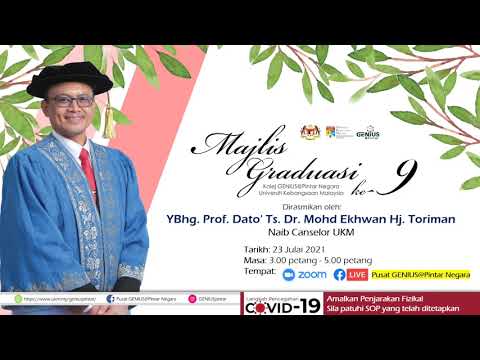 Majlis Graduasi Ke 9 Kolej Genius Pintar Negara Ukm Gimmick Youtube