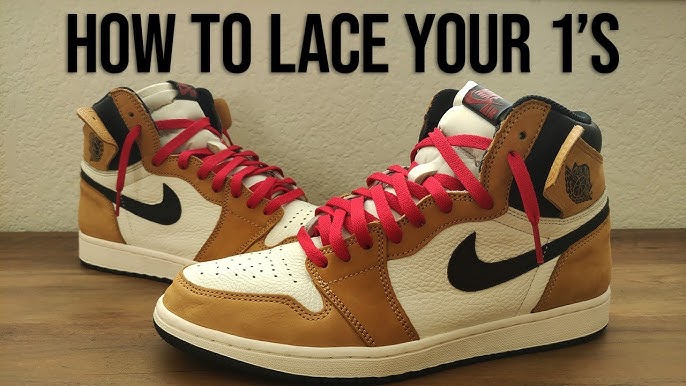 How to “No Lace” Jordan 1's 