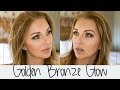 Chit Chat GRWM || Golden Bronzed Glow || Makeup Revolution Palette ❤︎ ❤︎ ❤︎