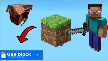 How to Download and Install Oneblock  World in Minecraft 1.20+ |Minecraft One Block Map#oneblock