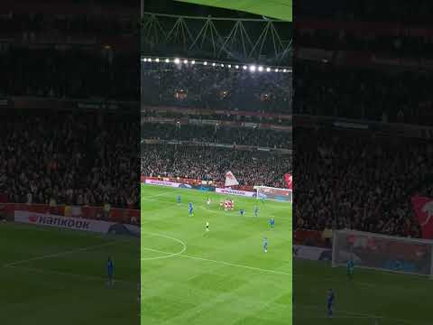 Arsenal vs psv  G.Xhaka 70&#39;