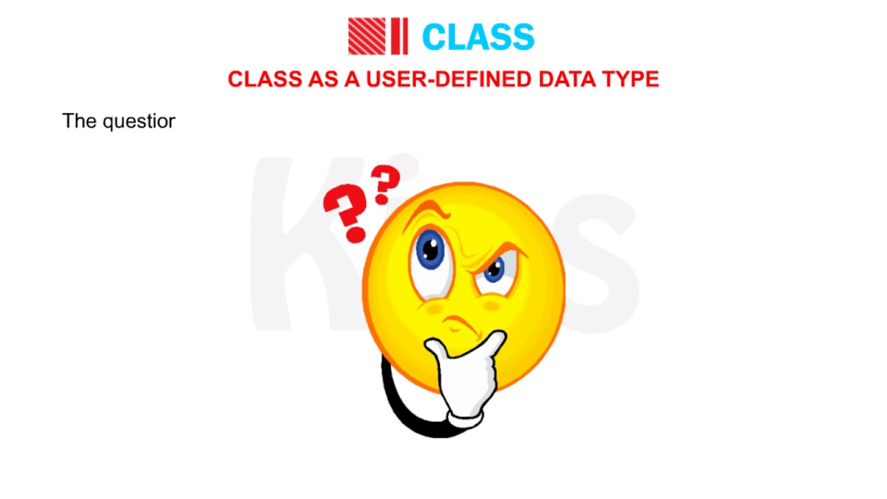 CLASS AS OBJECT FACTORY & CLASS AS USER DEFINED DATA TYPE - YouTube