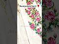 🌹 Elegance in every brushstroke — Hand Painted Rose Kurti by Art Waves by Sanchita