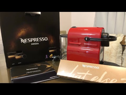 Nespresso-Krups XN 1005 Inissia unboxing and first use 