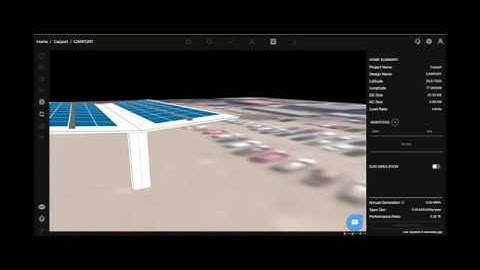 Designing Car Port in Design Studio | The Solar Labs
