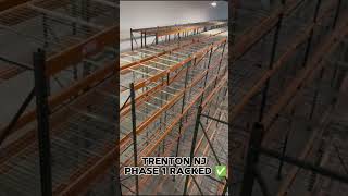 Phase 1 = COMPLETE in Trenton, NJ!  #materialhandling #warehousebuyersclub #storagesolutions