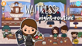 Waitress Night Routine - Toca Life