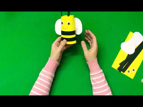 Bee Craft | Craft for the letter “B” - YouTube