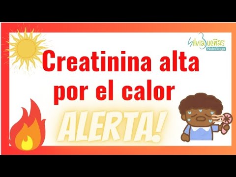 Creatinina alta y el calor