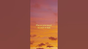 Places you need visit in Bali. Watch full video on my channel. #traveling #vlog #tips #travel #ubud