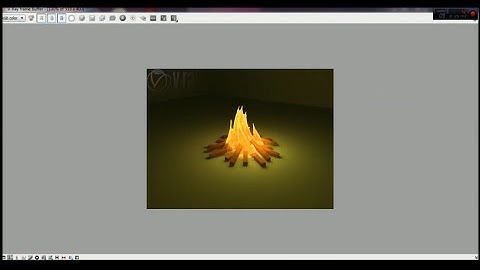 how to make realistic fire on google sketchup using v ray rendering tool