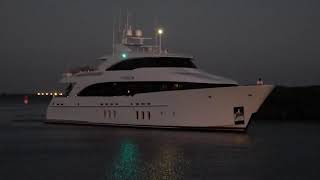 Docking at dusk