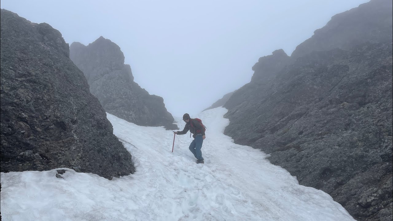 Foggy Day Climbing on Mt. Angeles 6/12/22
