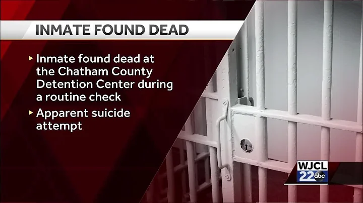 Chatham County jail suicide