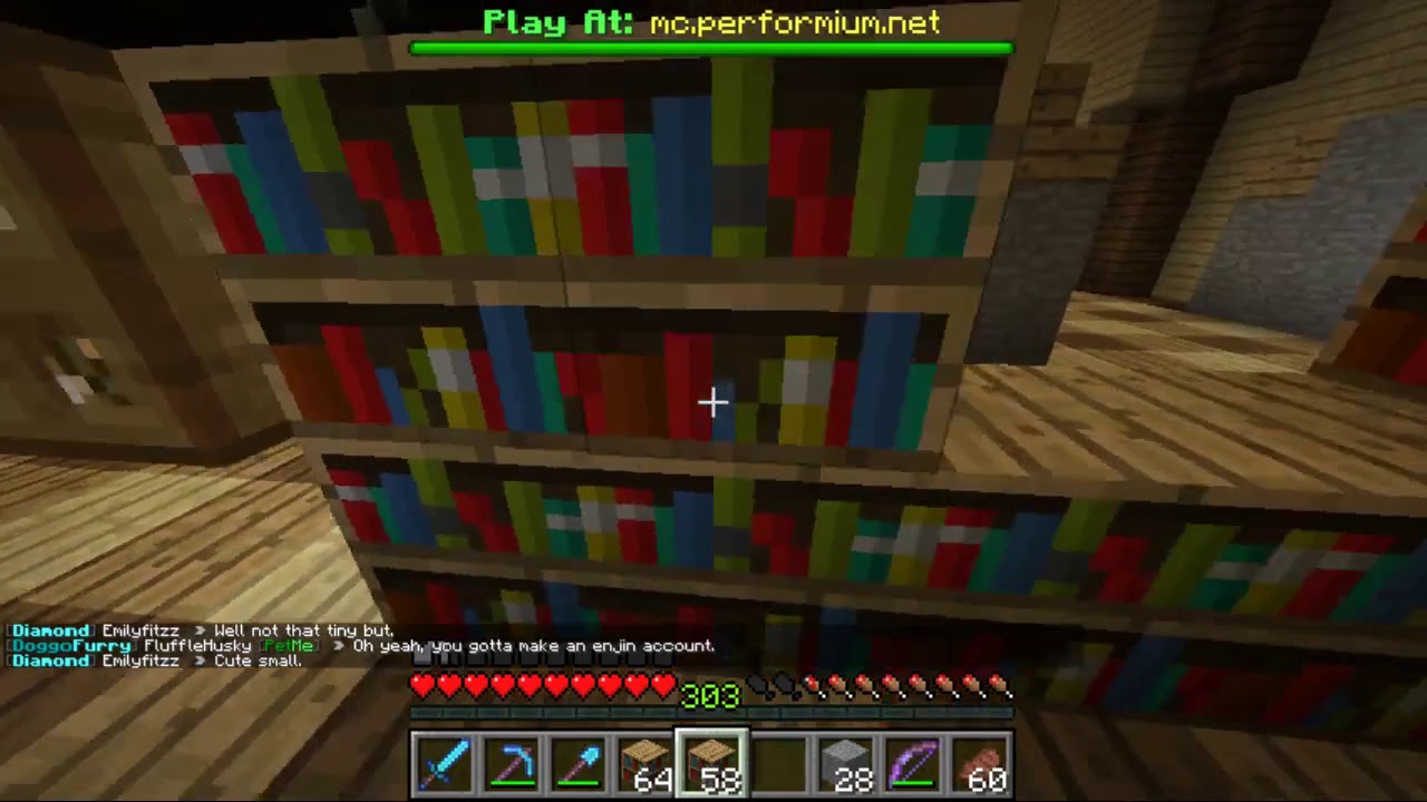 Minecraft Preformium Minecraft Performium My house is finally safe! and How the Yt ...