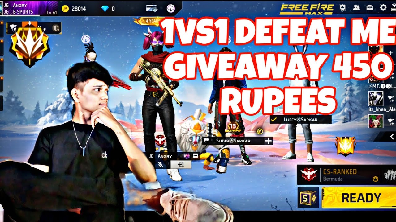 JG ANGRY is live !! Free fire guild test live !! 💫 - YouTube