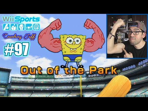 MUSCLEBOB BUFFPANTS! | Wii Sports | Baseball #97