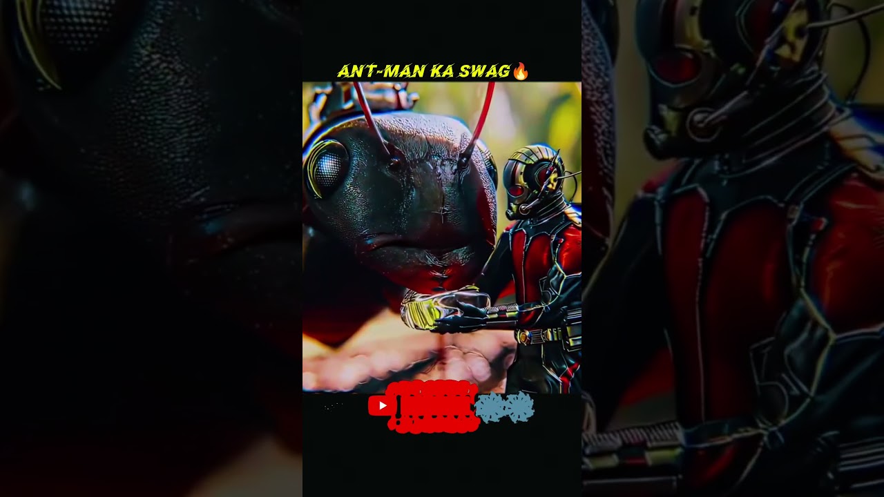 You've never seen Ant-Man like this! 🐜