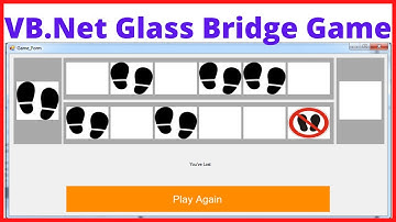 VB..Net Glass Bridge Game From Squid Game Source Code