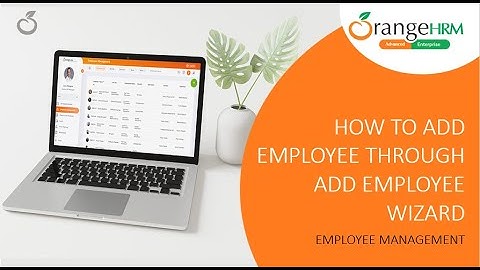 How to add employee through Add employee Wizard