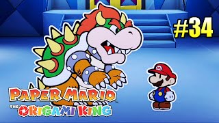 Мульт Paper Mario The Origami King 34 Замок Принцессы Пич Switch прохождение часть 34