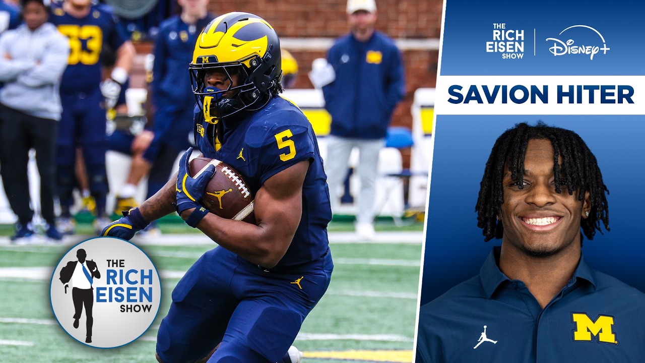 2026 #1 RB Savion Hiter Has Big Expectations for His Frosh Season at Michigan | The Rich Eisen Show