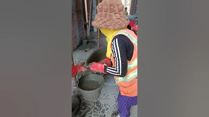 Casting concrete process #shorts #construction