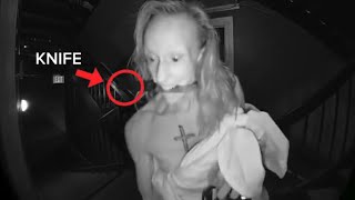 Scary Things Caught On Doorbell Cam (Video Compilation)