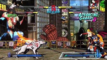 Marvel vs Capcom 3 (PS3) -- Non-Ranked Matches 73 - Ammy H Attack, Tatsu Power (Part 3/3)