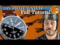 Build your own custom watch diy watch club pilot watch