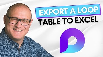 How to Export a Microsoft Loop Table to Excel