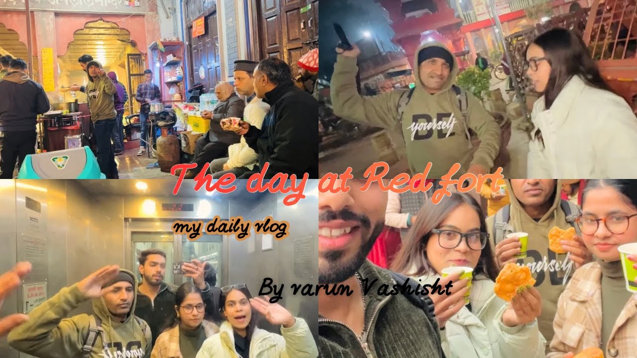 लाल क़िले पर पियी उधार की चाय ☕️ 