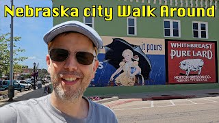 Nebraska City Old Town Walking Tour - So many cool murals