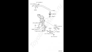 Ошибка клапана ЕГР - низкий уровень подсоса газов. Toyota Hilux Surf 215 3RZ-FE