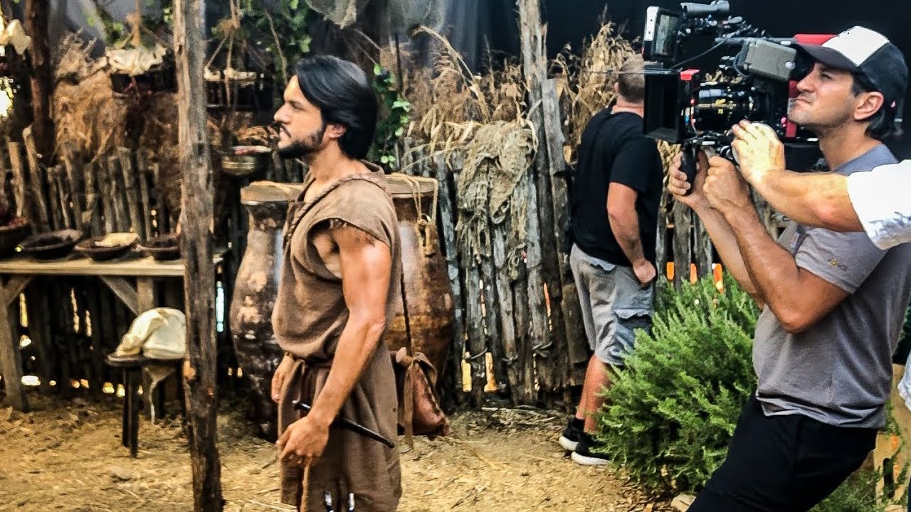 Can the set of a Bible show be fun?