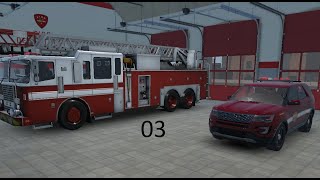 Lets Play Flashing Lights 03 | Fire Department Gameplay | No Comment