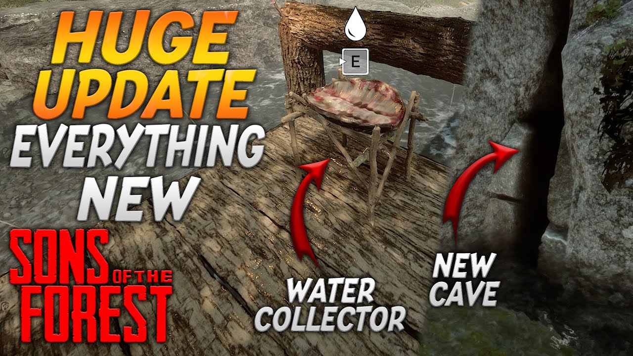 Everything Important For Update 2 In Sons Of The Forest - YouTube
