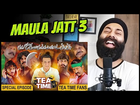 REACTION on The Legend of Maula Jatt in Tea Time | Sajjad Jani Official