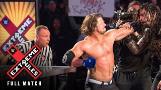 FULL MATCH: Roman Reigns vs. AJ Styles — WWE Title Extreme Rules Match: WWE Extreme Rules 2016 screenshot 2