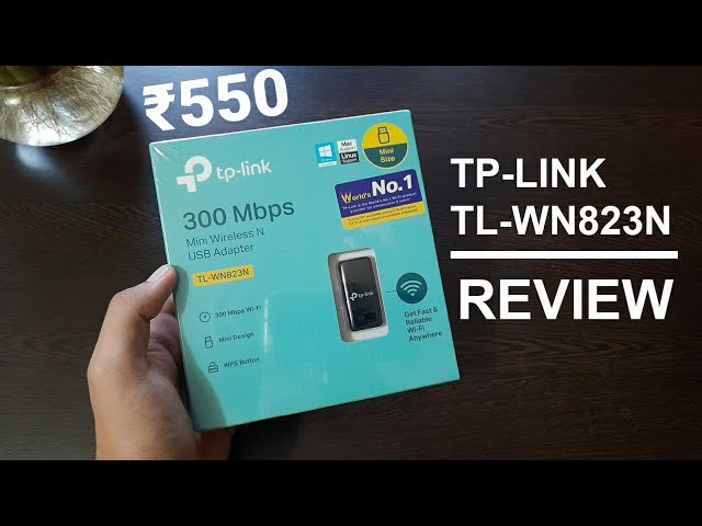 Best WiFi USB adapter for PC | Tp-Link N300 Mini TL-WN823N Unboxing and  Review - YouTube