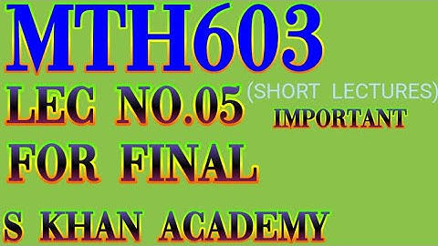 MTH603 SHORT LECTURE 5 FOR FINAL DIVIDED DIFFERENCE INTERPOLATING FORMULA.||S KHAN ACADEMY||